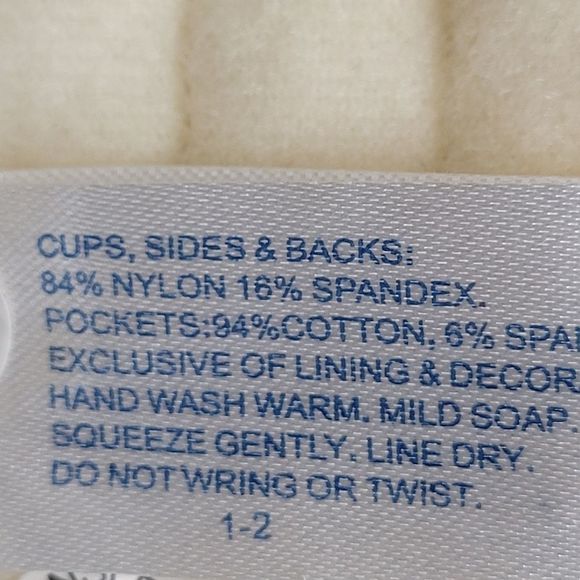 Jodee Post Mastectomy Surgical Bras Cream Size 40DD - Picture 9 of 11